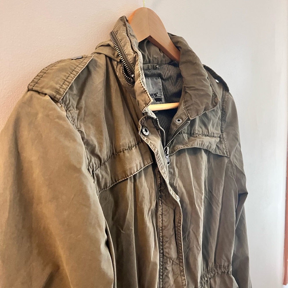 Levi’s Green Utility Jacket - Picture 4 of 7